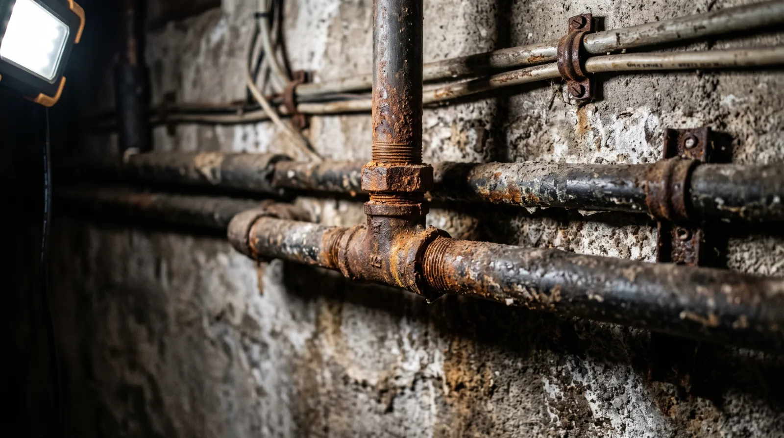 Galvanized and Cast Iron Plumbing in Older BC Homes